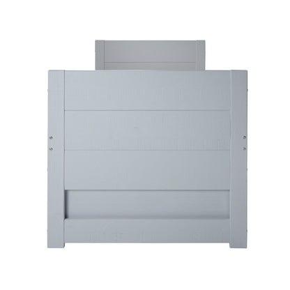 Taylor & Olive Begonia Twin Bed with Twin Trundle & 3 Built in Drawers