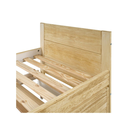 Taylor & Olive Begonia Twin Bed with Twin Trundle & 3 Built in Drawers