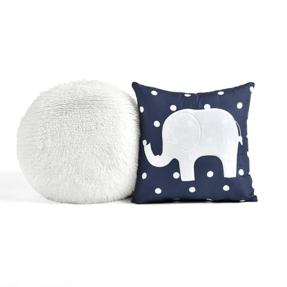 Taylor & Olive Ever-Tru Elephant Stripe 5-piece Quilt Set