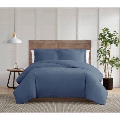 Truly Calm Silver Cool Antimicrobial 3 Piece Duvet Cover Set