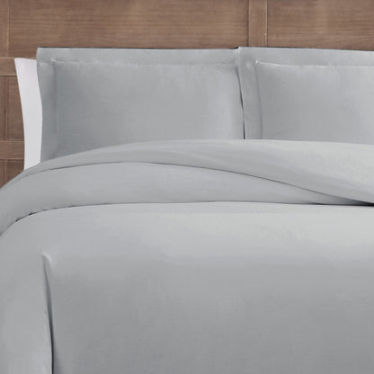 Truly Calm Silver Cool Antimicrobial 3 Piece Duvet Cover Set