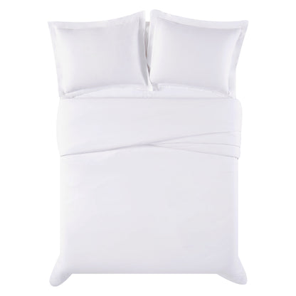 Truly Calm Silver Cool Antimicrobial 3 Piece Duvet Cover Set