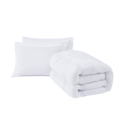 Truly Soft Oversized Puffer 3 Piece Comforter Set