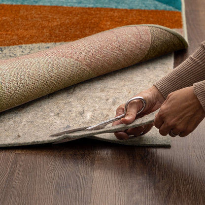 Mohawk Home Universal Non Slip Thick Felt Under Rug Pad - Grey
