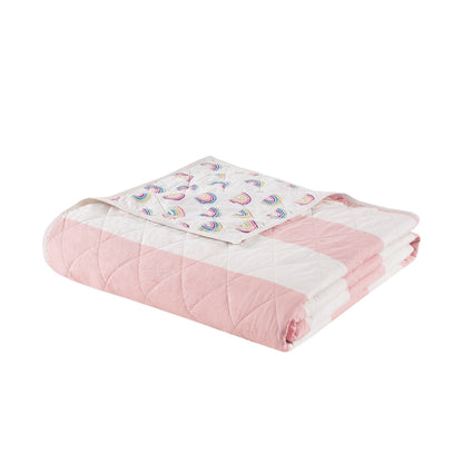 Urban Habitat Kids Dakota Cotton Cabana Stripe Reversible Quilt Set