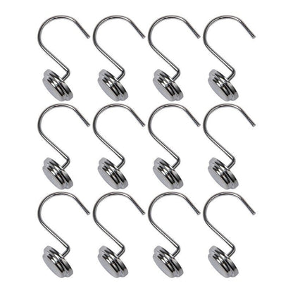 Utopia Alley Rust Resistant Metal Shower Curtain Rings for Bathroom, Set of 12