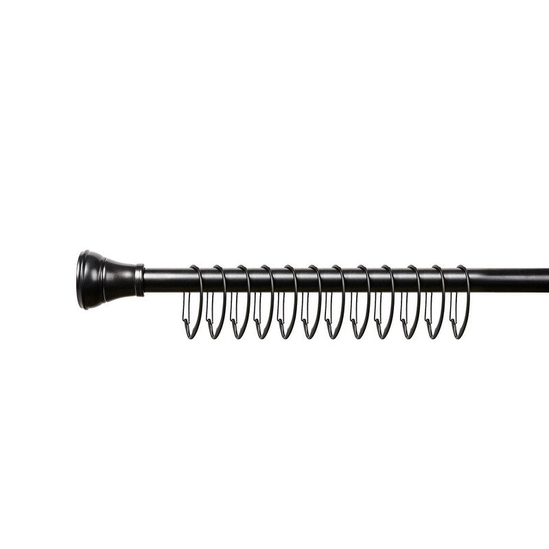 Utopia Alley Rustproof Zinc Shower Curtain Rings for Bathroom, Set of 12
