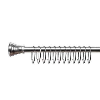 Utopia Alley Rustproof Zinc Shower Curtain Rings for Bathroom, Set of 12