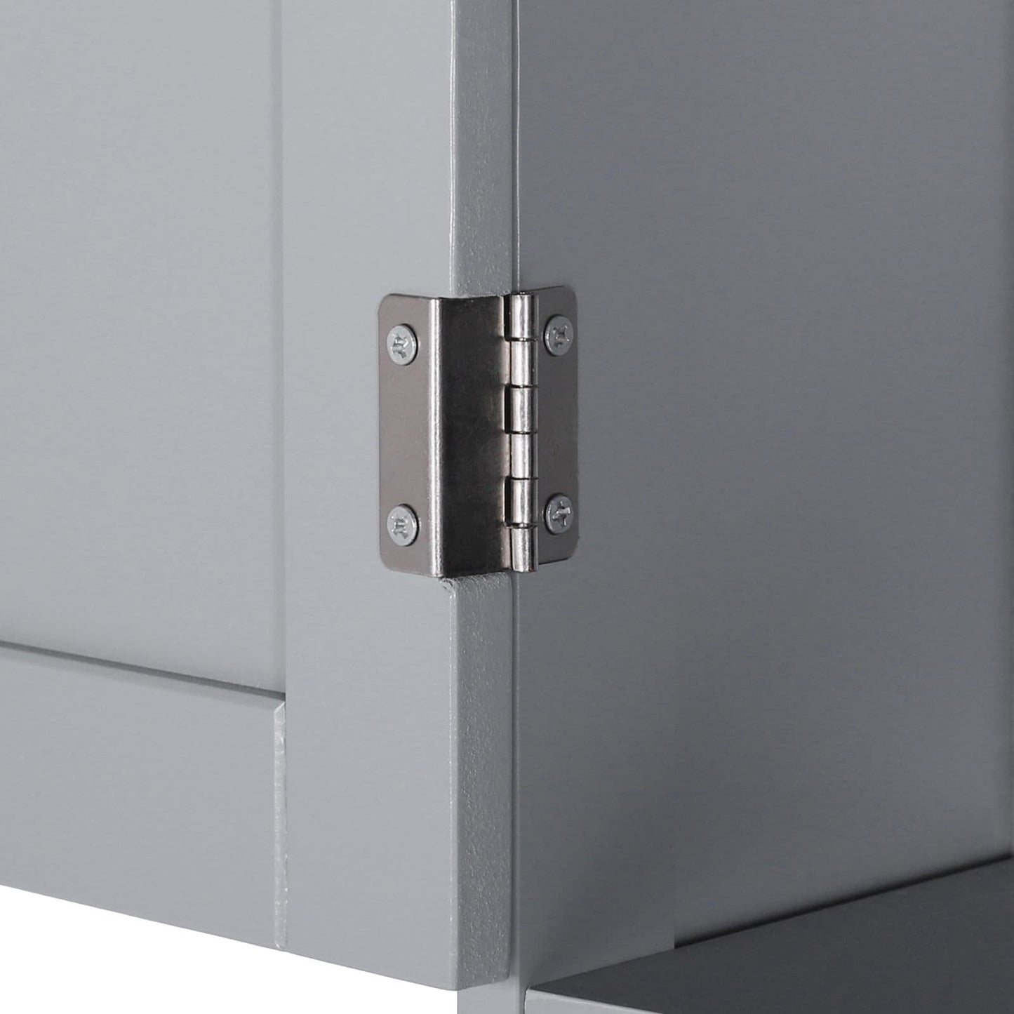 VEIKOUS Bathroom Over The Toilet Storage Cabinet Organizer With Doors and Shelves