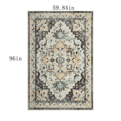 Vintage Modern Abstract Area Rug