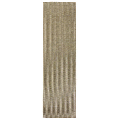 Vista Home Kauai Tonal Basket Weave Indoor-Outdoor Rug.