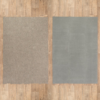 Vista Home Reverisble Cusioned Multi-Surface Indoor Rug Pad. - Grey