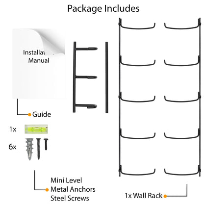 Wallniture Boto Towel Rack, Rustic Wall Decor Bathroom Organizer
