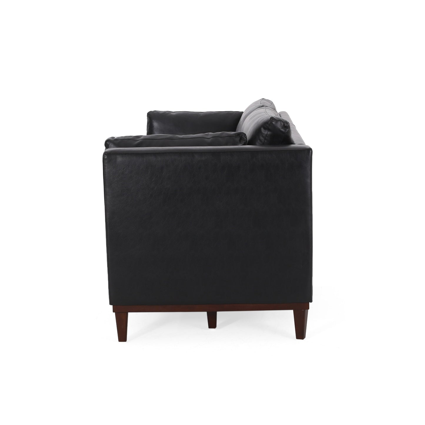 Canapé 3 places en similicuir Warbler par Christopher Knight Home