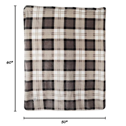 Waterproof Blanket for Dogs and Cats - Reversible Throw for Couch, Bed, or Car