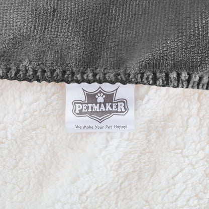 Waterproof Pet Blanket 60inx50in Plush Throw Protects Furniture by Petmaker
