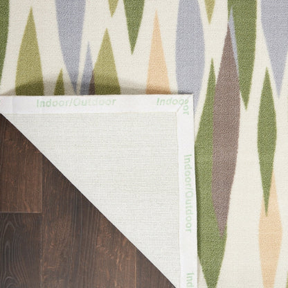 Waverly Sun N' Shade Modern Abstract Indoor Outdoor Area Rug