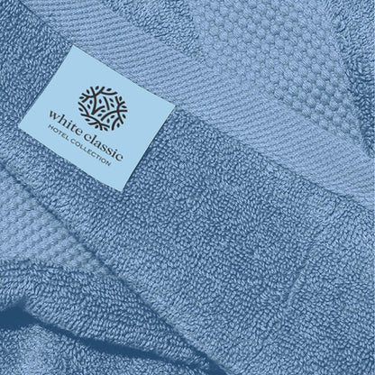 White Classic Luxury Cotton Hand Towel 16x30 - Set of 6