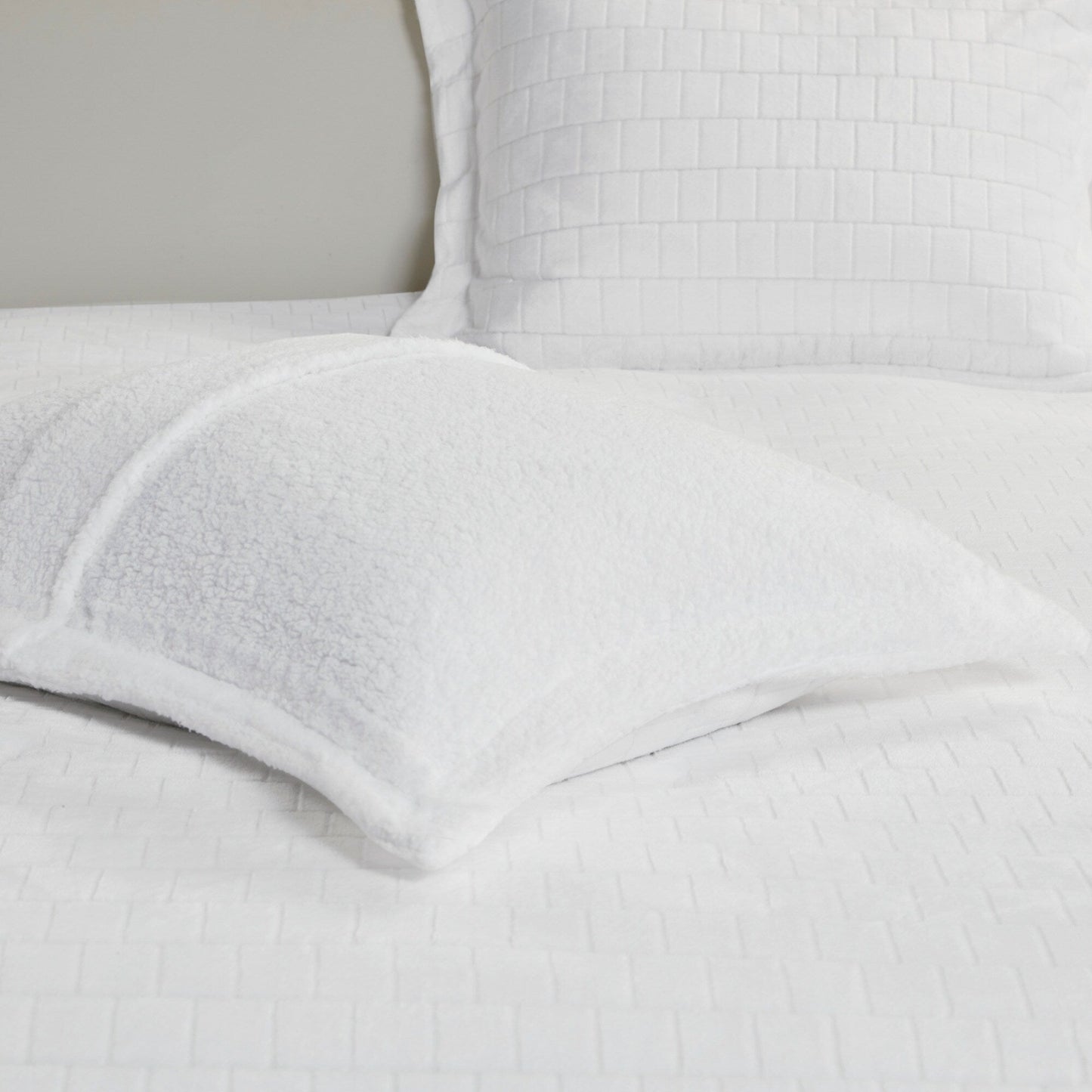 Whitney Plush to Sherpa Comforter Set by Madison Park