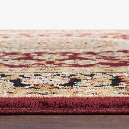 World Rug Gallery Traditional Oriental Medallion Area Rug