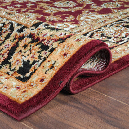 World Rug Gallery Traditional Oriental Medallion Area Rug