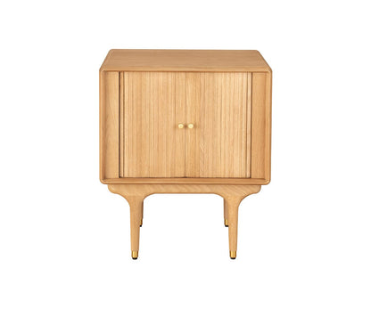 Table de chevet Hendrick Tambour II - Chêne blanc