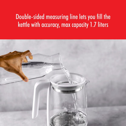 ZWILLING Enfinigy Glass Electric Kettle - 1.7-l