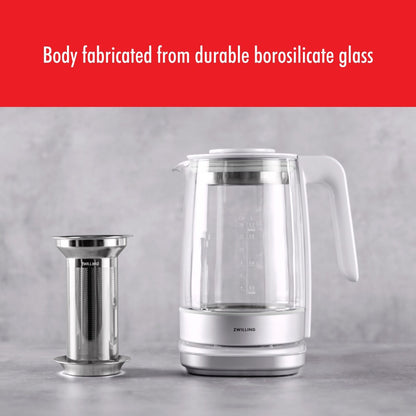 ZWILLING Enfinigy Glass Electric Kettle - 1.7-l