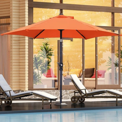Autlaycil 7.5FT Patio Umbrella with Tilt and Crank