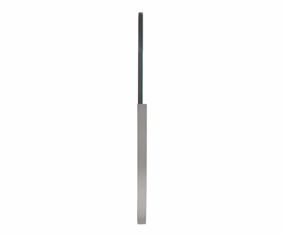 Miroir capsule en acier Dante