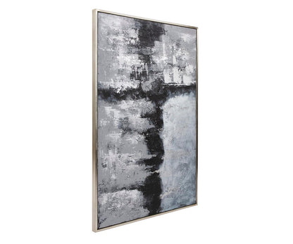 Art mural paysage abstrait
